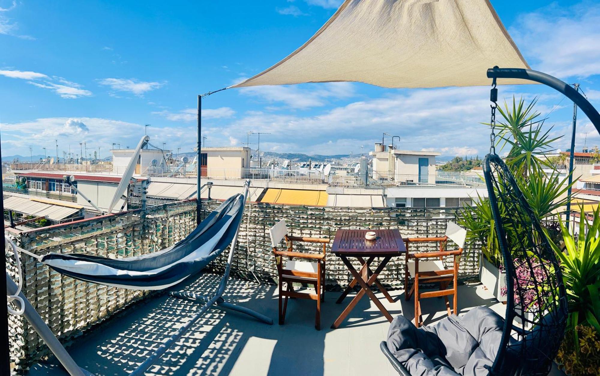 Olympus! Athens! Studio In The Sky!! 20' Walk To The Acropolis Ngoại thất bức ảnh